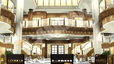 Un roman la bordul celui mai luxos vas din lume: o sticla de vin pe Queen Mary 2 costa 2.000 de dolari! Vezi imagini cu luxul adevarat!