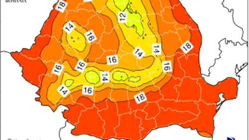 ANM a emis prognoza meteo pentru următoarele patru săptămâni. Valori termice coborâte