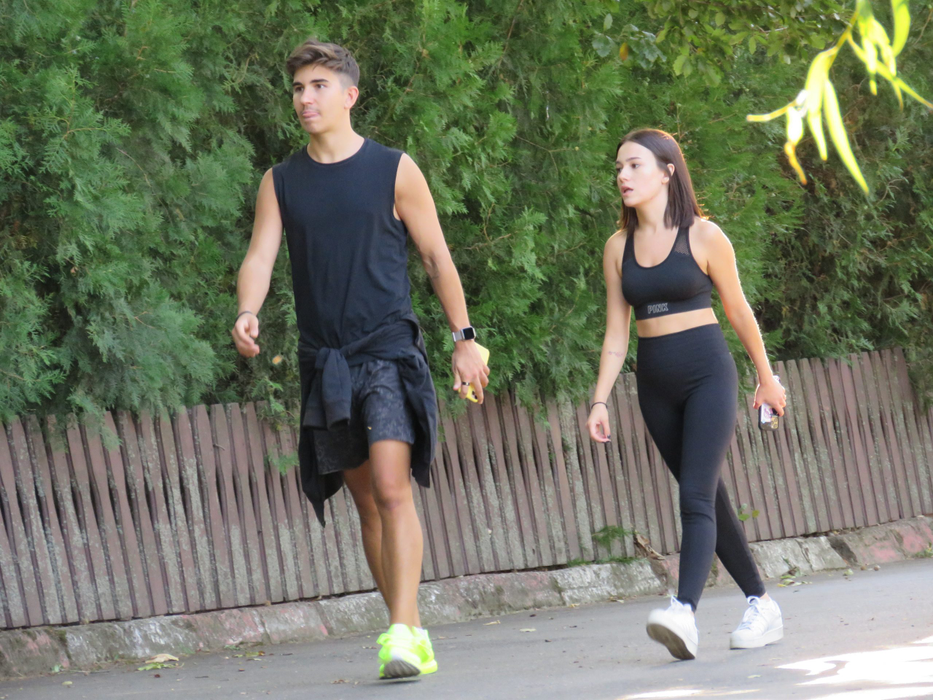 Sebastian Dobrincu și Mimi, plimbare prin Herăstrău