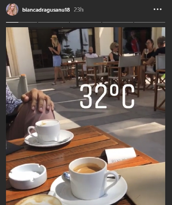 Bianca Drăguşanu şi Tristan Tate, în vacanţă la Cannes. Sursa foto: Instagram