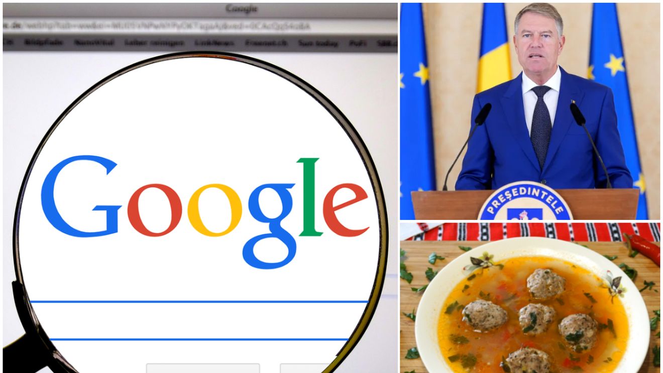 Klaus Iohannis și ciorba de perișoare, în topul căutărilor pe Google în 2023. Ce i-a mai interesat pe români