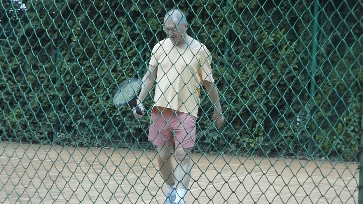 Horațiu Mălăele, nedezlipit de racheta de tenis