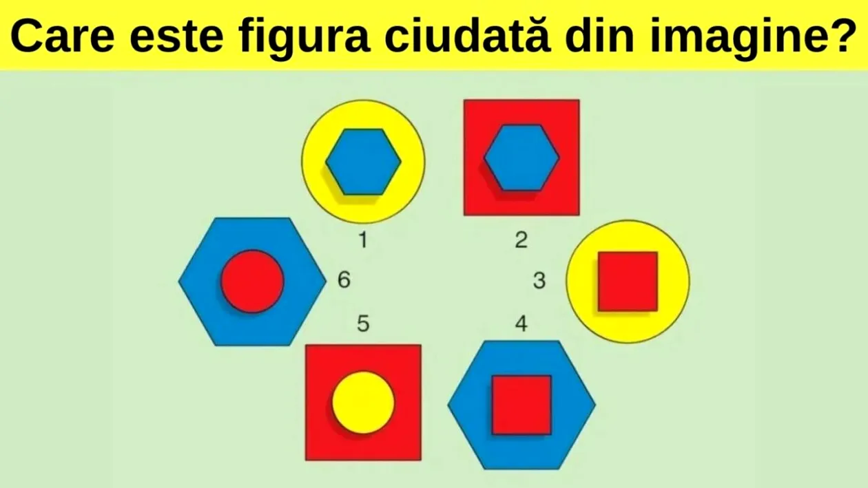 Test de inteligență | Doar 1% din românii cu IQ mare găsesc figura ciudată în doar 7 secunde!