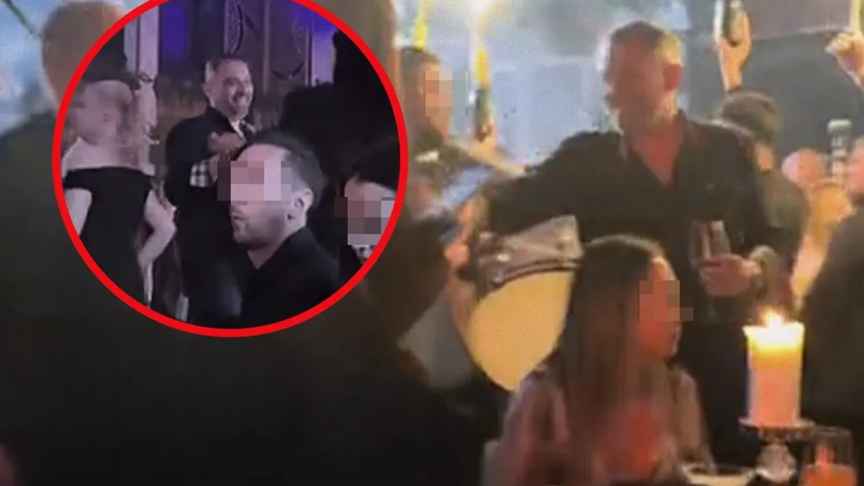 Romică a bulversat clubul cu un ”vagon” de șampanii și artificii ca în Dubai! Imaginile luxului debordant cu nababul care fabrică miliarde din contracte cu Armata