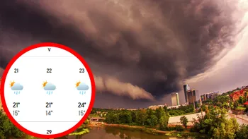 Plouă zile la rând în București. Pe ce dată trece „potopul”, potrivit meteorologilor Accuweather