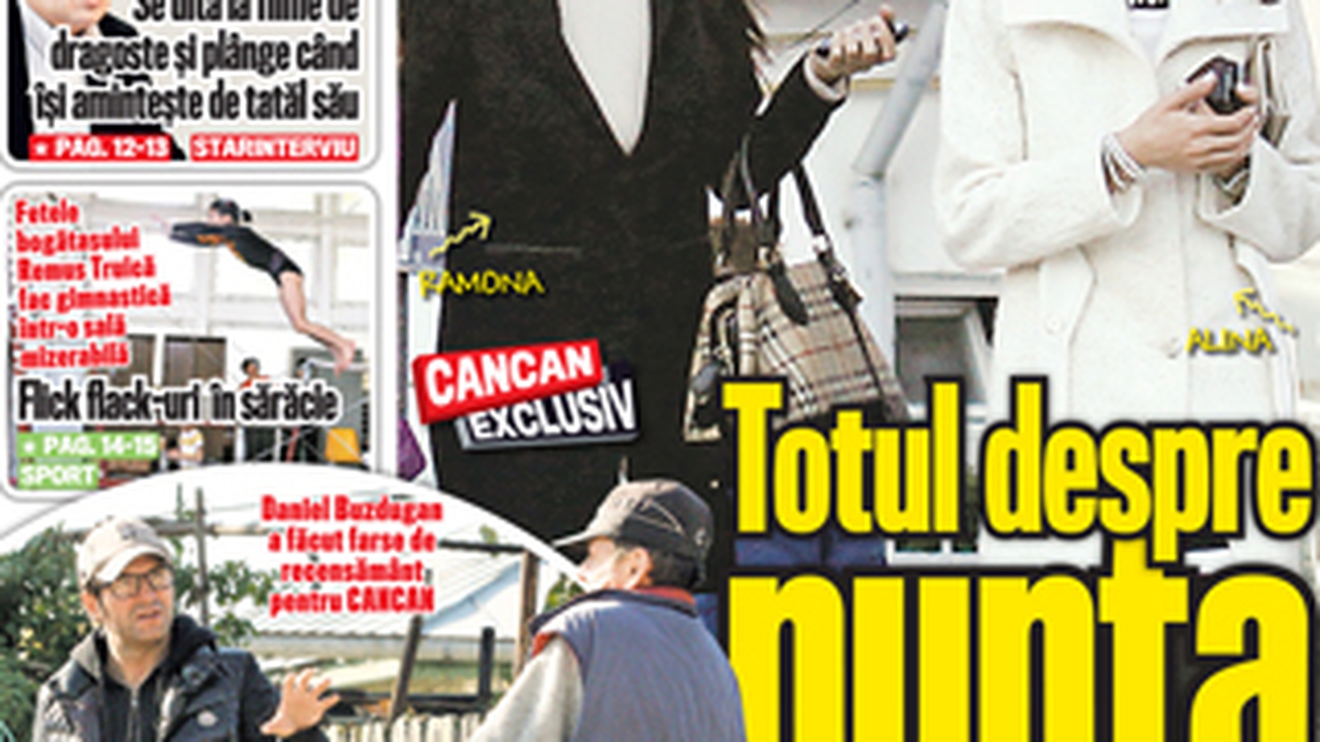 A aparut noul CANCAN de Weekend! Afla aici totul despre nunta Alinei Gabor!