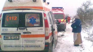 Grav accident rutier la Brasov! 11 persoane au fost ranite! In incident a fost implicat si un microbuz