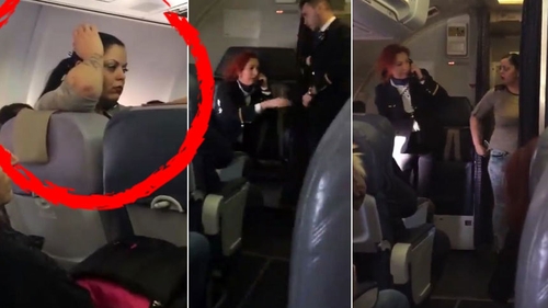 Incredibil. Aflată într-un avion plin cu români, o pasageră de etnie romă înjură o însoţitoare de zbor. “Taci, româncă spurcată!”