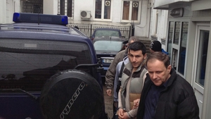 Fiul lui Sile Camataru, extrem de nervos la iesirea din Parchet