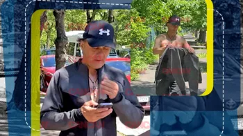 Marian Ionescu s-a dezbrăcat în mijlocul străzii și… Din artist s-a transformat în „tractorist”. Liderul formației Direcția 5, apariţie şocantă într-un parc din Capitală!