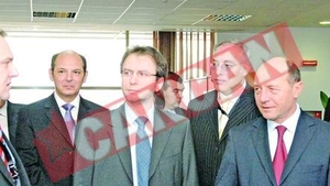IBM a legat laptopurile cu lantul la vizita lui Basescu