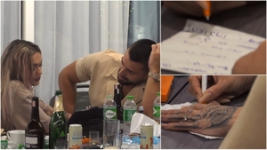 Ella a uitat că e logodită! I-a propus lui Teo să meargă în casă, dar ispita a refuzat-o. Ce i-a scris pe bilețel