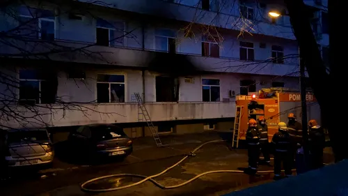 Numărul morților incendiului de la Matei Balș a urcat la 14. Alți doi pacienți
