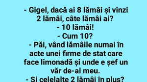 BANCUL ZILEI | Gigel și problema lămâilor în România