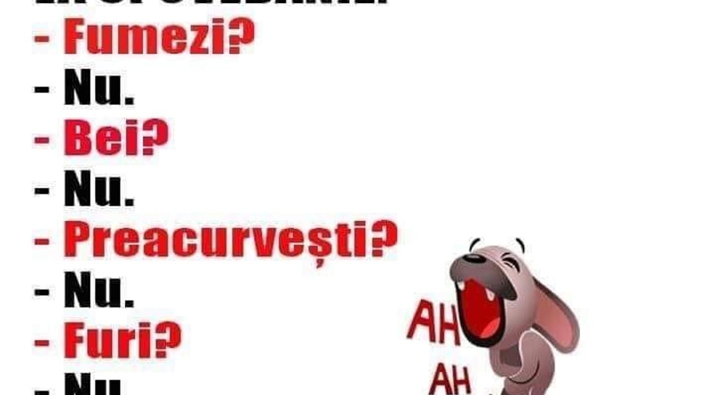 Bancul de weekend | La spovedanie: "Fumezi, bei?"