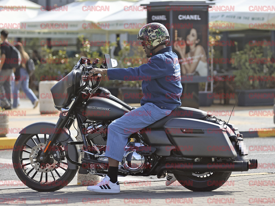 Cabral pe Harley Davidson