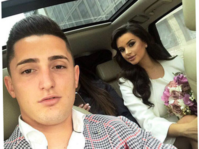 Steliano Filip s-a căsătorit civil cu Bianca în luna aprilie