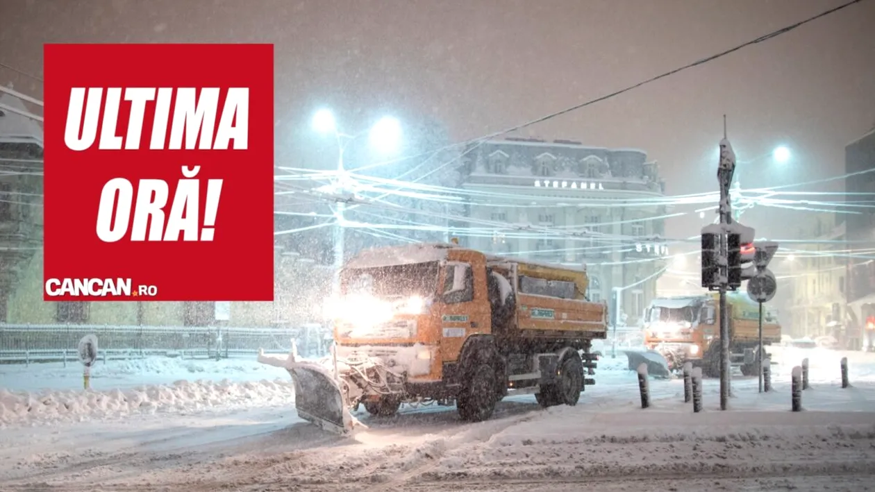 Cod roşu în România! Românii, sfătuiţi să stea în case! Drumuri închise şi fenomene meteo extreme. Încă 6 județe sunt vizate de vreme rea