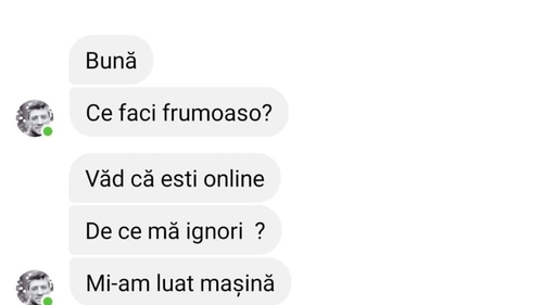 BANCUL ZILEI | "Ce mașină ți-ai luat?"