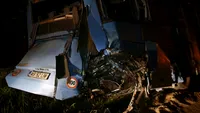 ACCIDENT GRAV între două autobuze! 14 persoane au fost rănite