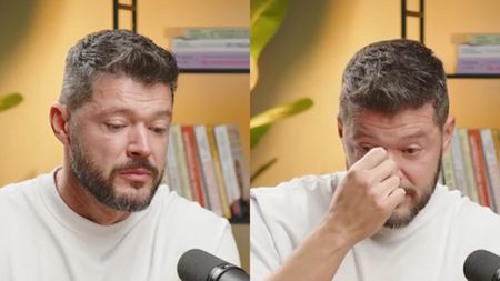 Victor Slav a răbufnit în fața lui Bogdan Vlădău. S-a lăsat cu plâns: ”Durerea îți provoacă cicatrici”