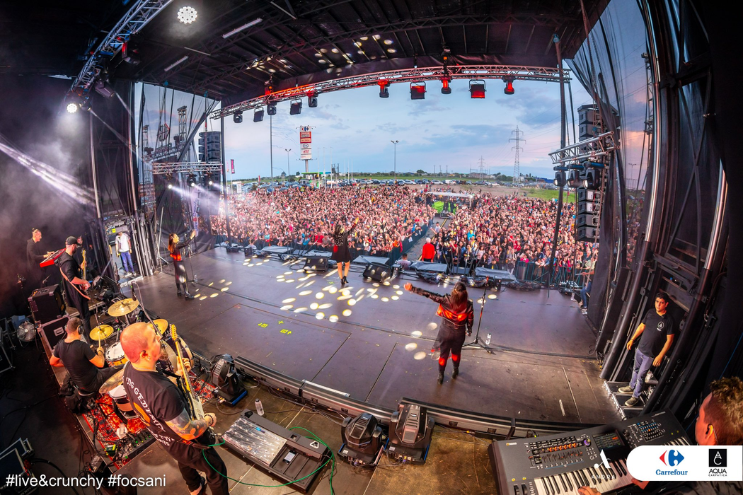 Andra Măruță, scene uluitoare în timpul concertului din Focșani! Ce i-au făcut cei din primul rând