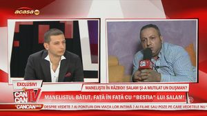 Impresarul Denisei care a fost mutilat in Aeroport, fata in fata cu gorila lui Salam:"I-am dat un pumn in fata, dar nu cu directie