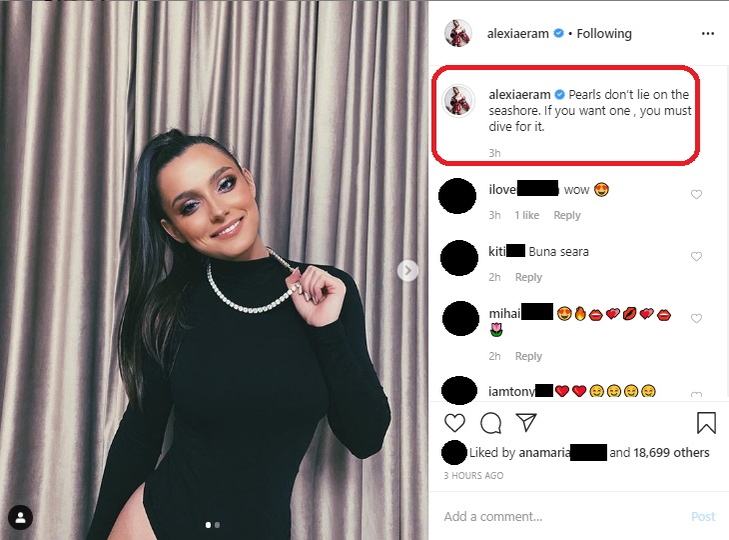 Cum a reacționat Alexia Eram după ce a fost jignită în public! Fiica Andreei Esca, filmată cu masca medicală pe față