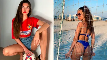 GALERIE FOTO HOT: Mădălina, cea mai sexy fană a celor de la FCSB, în culmea fericirii după victoria cu Dinamo!