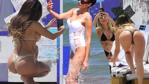 Avem topul celor mai HOT dive de la noi, în poziții „interzise”, pe plajă. Pe ce loc se clasează Loredana Chivu, Anda Adam sau Lora