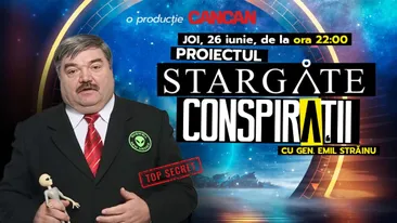 “Conspirații cu gen. Emil Străinu” începe joi, 26 iunie, de la 22:00, LIVE pe YouTube Cancan 