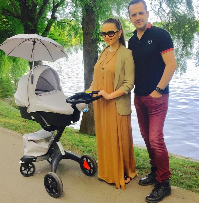 Mădălin Ionescu şi Cristina Şişcanu şi-au botezat fetiţa