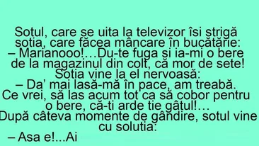 BANCUL ZILEI | Mariano! Du-te fuga și ia-mi o bere de la magazinul din colț