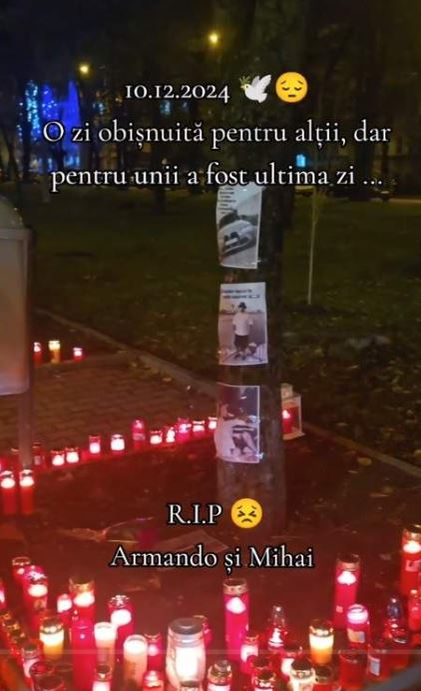 Ce a apărut la locul accidentului în care Mihai și Armando au murit. Ți se rupe sufletul!