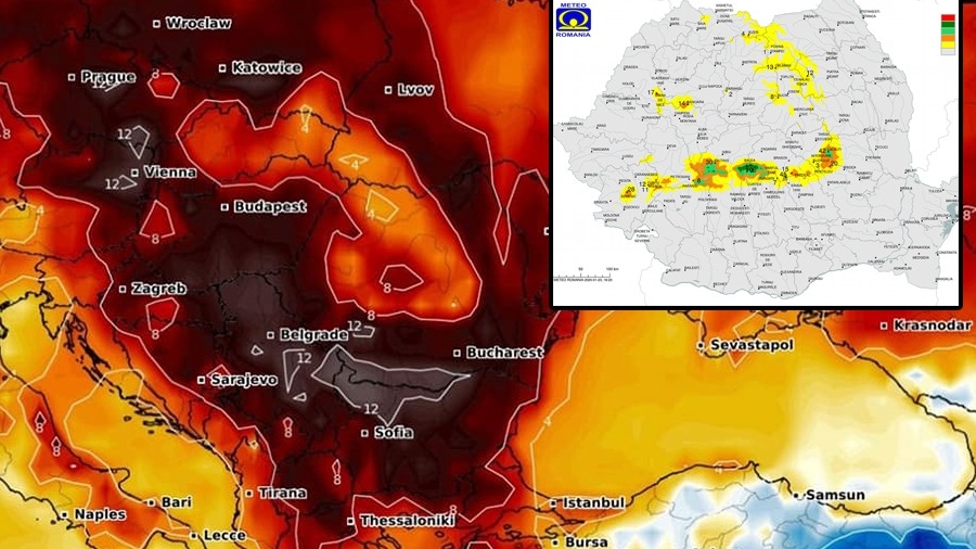 Temperaturi de vară în februarie: 26 de grade Celsius, potrivit ANM. Cea mai călduroasă lună februarie din istoria României