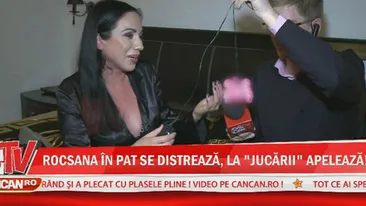 Roxana Marcu nu este deloc fată cuminte! În dormitor are un secret...cu baterii! Indiciu: este roz şi vibrează!