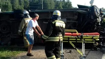 Accident cumplit în Rusia: opt morți! Șase dintre ei sunt moldoveni. Un microbuz s-a ciocnit frontal cu un alt autoturism