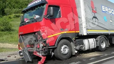 Grav accident petrecut pe Drumul national 1 A la iesirea din Sacele spre Cheia!