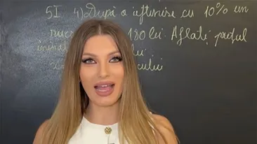 Test IQ cu profa Loredana de la Survivor | După o ieftinire cu 10%, un rucsac costă 180 lei. Aflați prețul inițial al rucsacului