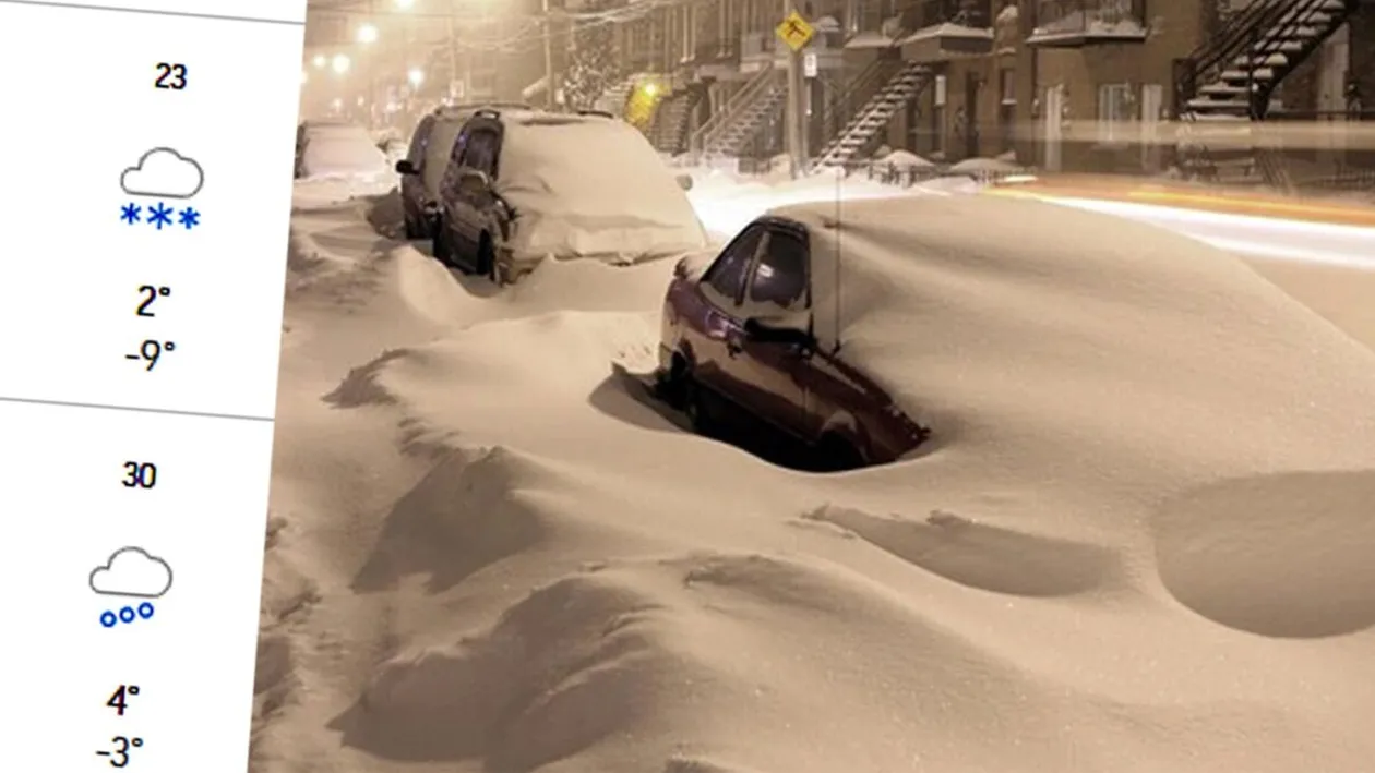 Meteorologii Accuweather anunță o lună decembrie cum n-a mai fost de mult, în România. Ce se întâmplă în București