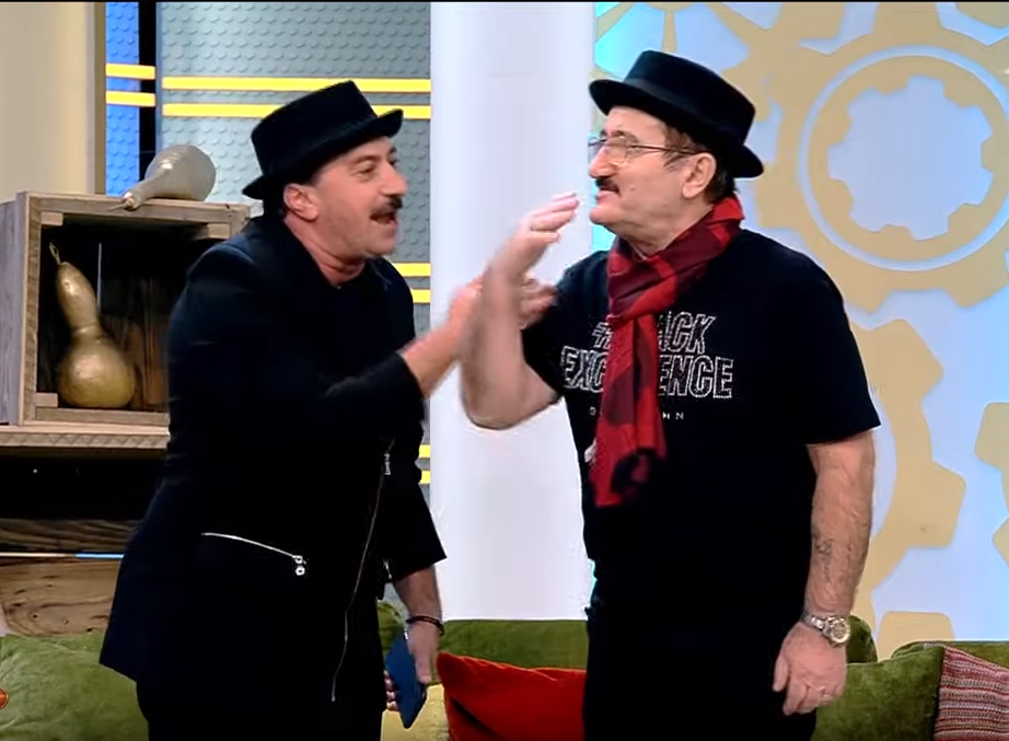 Romică Țociu și Cornel Palade formează un cuplu de divertisment de mai bine de 25 de ani