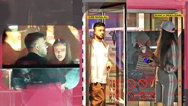 Bianca Drăgușanu și Gabi Bădălău s-au împăcat! Cină romantică la Pescobar & film la mall Băneasa!