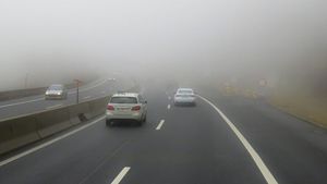 Cod galben de ceață în 11 județe. Vizibilitate sub 50 de metri pe mai multe artere rutiere