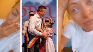 Delia, criză de plâns după ce a văzut filmarea în care primarul din Sângeorz-Băi și-a umilit fiica: “Am pățit chestii asemănătoare. Ne lăsau în chiloți”