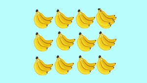 Test de perspicacitate | Câte banane sunt, de fapt, în această imagine?