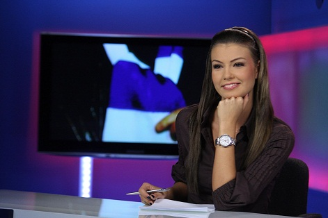Raluca Hogyes este una dintre cele mai sexy prezentatoare de ştiri sportive din România