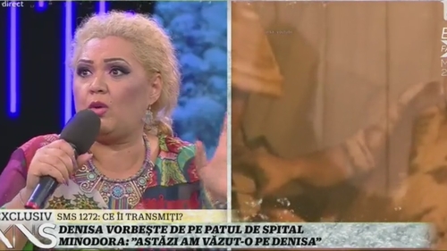 MINODORA a răbufnit în platoul lui CAPATOS, după ce a fost acuzată că îşi face reclamă pe spatele DENISEI MANELISTA!
