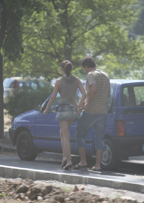 Imagini din tinerețe cu Andra Măruță. Incredibil cum arăta vedeta Pro TV, îmbrăcată într-o fustiță foarte, foarte scurtă