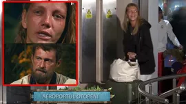 A agresat-o la Survivor, iar acum au dat nas în nas în Otopeni. Bianca Giurcanu, ironizată de Gabi Tamaș în aeroport: „Nu plânge!”