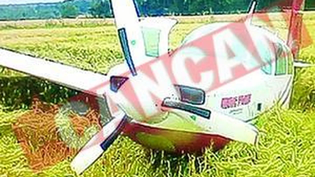 S-a prabusit cu avionul in orasul pe care l-a bombardat